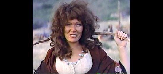 Susan Tyrrell as Maria Cordova, a local girl with a hankering for Zandy in Zandy's Bride (1974)