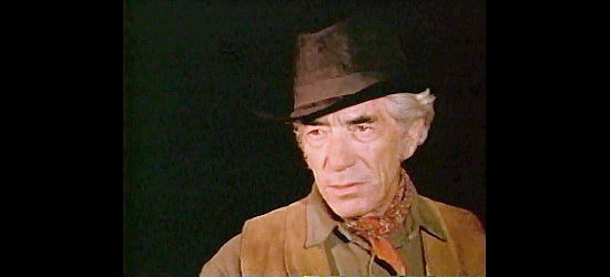 John Marley as Roy Starr, the ranch foreman who takes Jory under his wings in Jory (1973)