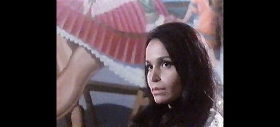 Stella Garcia as Maria, the Peruvian prostitute Kansas makes his live-in girlfriend in The Last Movie (1971)