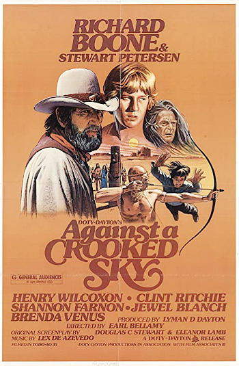 Against a Crooked Sky (1975) poster
