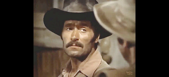 Clint Walker as Kinkaid, the bounty man known for always getting his man in The Bounty Man (1972)