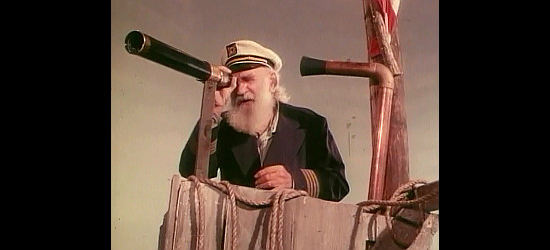 Ethan Allen as Captain Bob, the old man who thinks he's still at sea in Fairplay (1971)