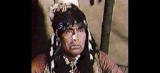 Frank Salsedo as White Bird, one of the leaders of the Nez Perce in I Will Fight No More Forever (1975)
