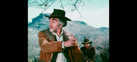 Jeff Corey as the sheriff and head of a posse about to hang Ernie Parsons in The Gun and the Pulpit (1974)