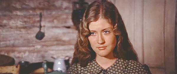 Jewel Blanch as Charlotte Sutter, the kidnapped white girl in Against a Crooked Sky (1975)