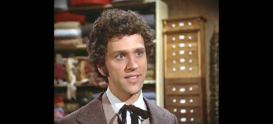 John Rubinstein as Wakely, the young illustrator who winds up joining the cattle drive in The Quest -- The Longest Drive (1976)
