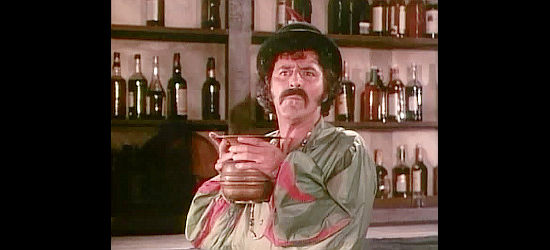 Norris Dominique as Running Eagle, half-Indian, half-Hungarian and fond of violins in Fairplay (1971)