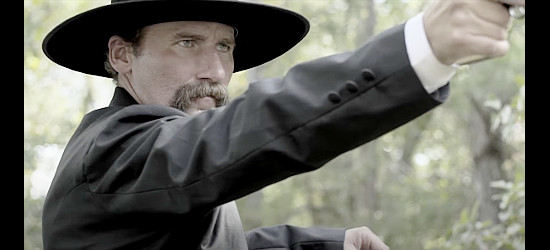 Paul Clayton as Wyatt Earp in Once Upon a Time in Tombstone (2020)