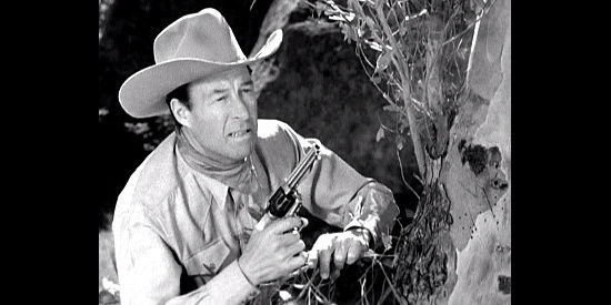 Bill Elliott as Jim Levering, tracking down former gang members who double cross him in Topeka (1953)
