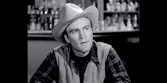 Lane Bradford as Fred Jethro, conspiring with his brother against Joe Daniels in Kansas Territory (1952)