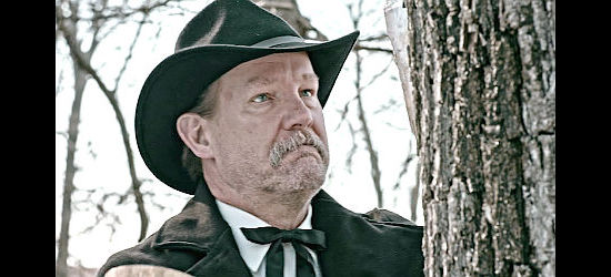 Mark D. Anderson as Heck Thomas, the marshal tracking the Dalton Gang in Death Alley (2021)