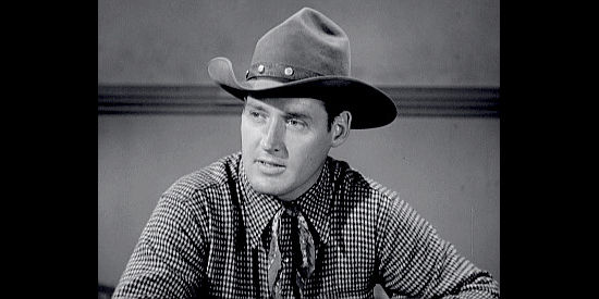 Marshall Reed as Deputy Bob Jethro, one of the men hoping to rid Redding of Joe Daniels in Kansas Territory (1952)