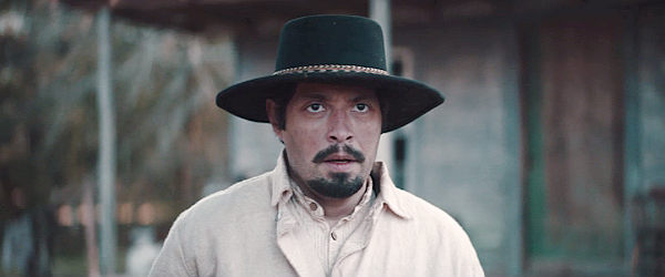 Max Arciniega as Stilwell, one of Ketchum's henchmen in Old Henry (2021)