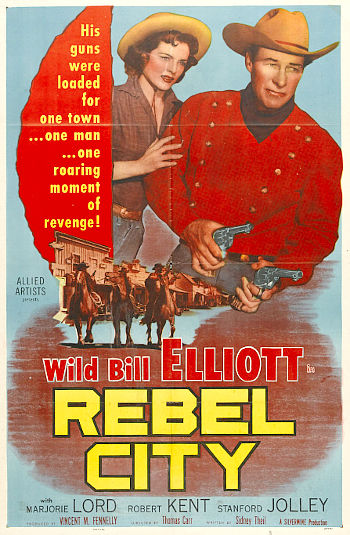 Rebel City (1953) poster
