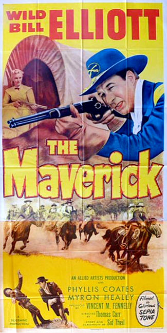 The Maverick (1952) poster