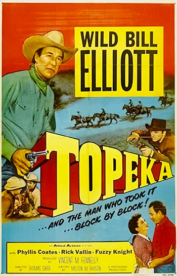 Topeka (1953) poster