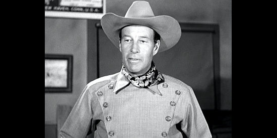 Bill Elliott as Tack Hamlin, who puts his prospecting plans on hold after his brother is killed in Vigilante Terror (1953)