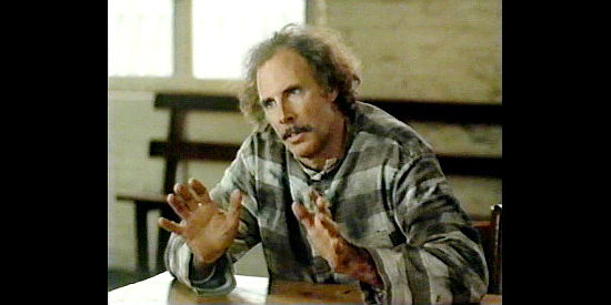 Bruce Dern as Harry Tracy, in prison and warning Catherine not to get involved with an outlaw in Harry Tracy (1982)