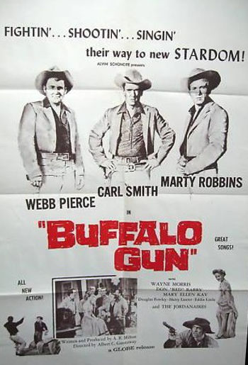 Buffalo Gun (1961) poster