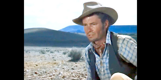 Charles Tingwell as Matt, a cattle thief given a second chance by the McGuire's in Kangaroo (1952)
