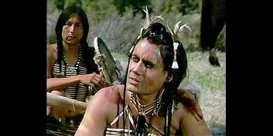 David Ackroyd as Medicine Wolf, a Blackfoot chief and acquaintance of Bill Tyler in The Mountain Men (1980)