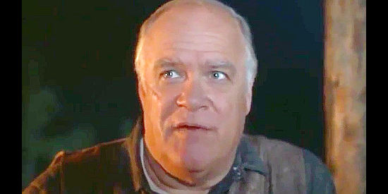 David Huddleston as Lane Crawford, the aging lawman trying to recapture killer John Stillwell in The Tracker (1988)