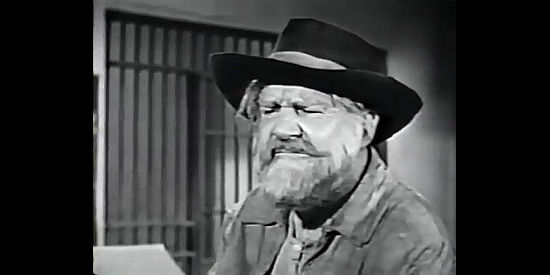 Douglas Fowley as the sheriff in Buffalo Gun (1961)
