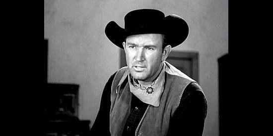 George Wallace as Brewer, leader of the outlaw gang in Vigilante Terror (1953)