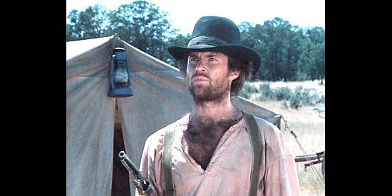 Jeff Osterhage as Jesse Travern, the youngest of the Travern brothers in The Shadow Riders (1982)