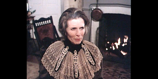 June Carter Cash as Mother James, defiant after the lose of an arm in a Pinkerton raid in The Last Days of Frank and Jesse James (1986)