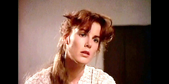 Kathleen York as Susannah Dickinson, insisting on staying with her husband in The Alamo, Thirteen Days to Glory (1987)