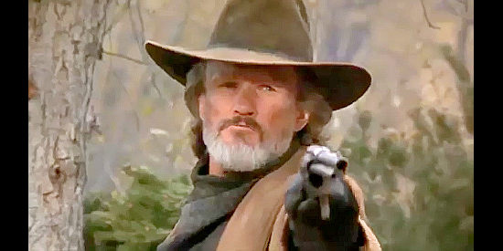 Kris Kristofferson as Noble Adams, a tracker lured out of retirement by an old friend in The Tracker (1988)