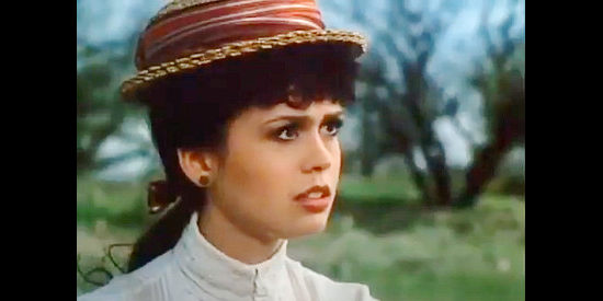 Marie Osmond as Josie Marcus, upset when an admirer returns stolen rings in I Married Wyatt Earp (1983)