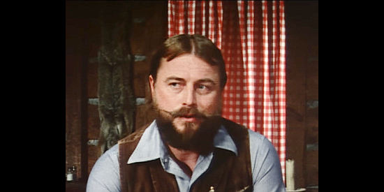 Maurice Cranmaison as sheriff of Lobos in Christmas Mountain (1981)