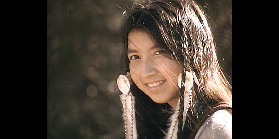 Otakuye Conroy as Mary in the Blackfoot version of the Christmas story in Miracle in the Wilderness (1991)