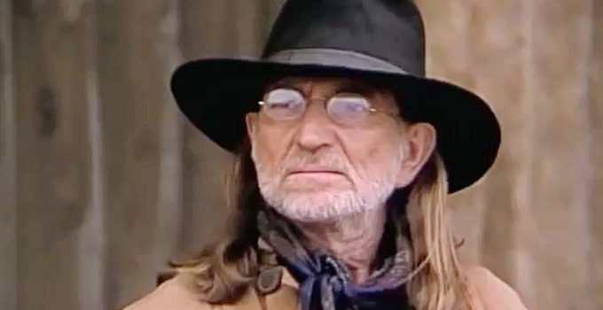 Willie Nelson as John Henry Lee in Once Upon a Texas Train (1988)