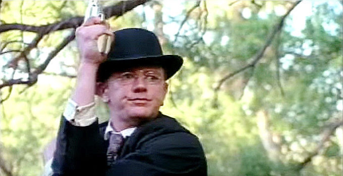Judge Reinhold as Earnest Albright in Four Eyes and Six-Guns (1992)