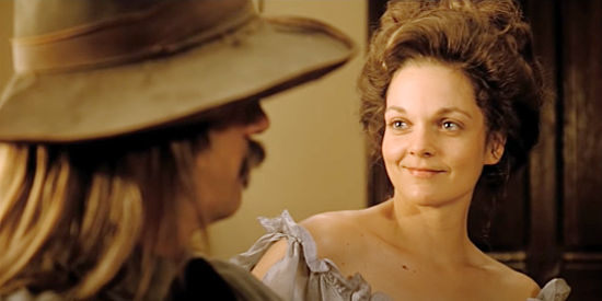 Pamela Reed as Belle Starr, the whore Cole Younger can't get off his mind in The Long Riders (1980)
