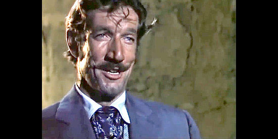 Richard Boone as John W. Gamble, convincing Connor to scheme together in Kangaroo (1952)