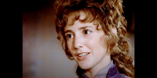 Talia Salsam as Jean Irene O'Neill at a young woman, meeting her mother without knowing it in Calamity Jane (1984)