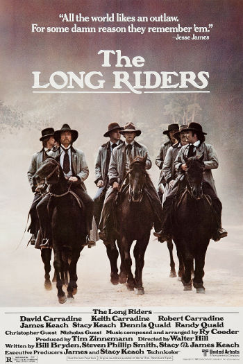 The Long Riders (1980) poster