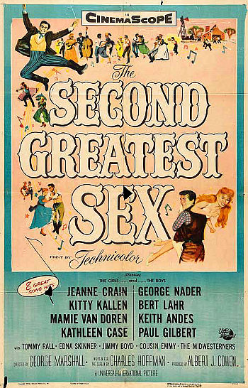 The Second Greatest Sex (1955) poster