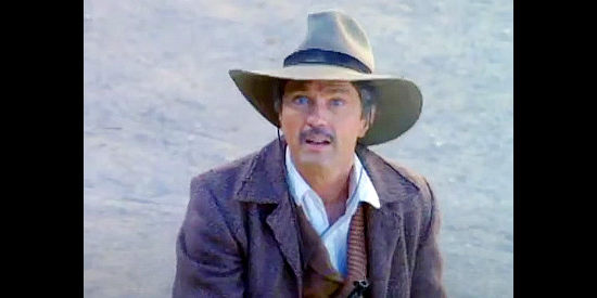 Tom Skerritt as Jeremy Collins, hoping to collect one more bounty before heading to California to start a horse ranch in Poker Alice (1987)