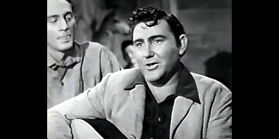Webb Pierce as himself, entertaining with a song in Buffalo Gun (1961)