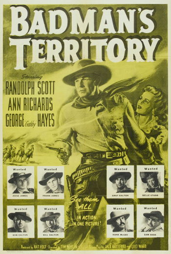 Badman's Territory (1946) poster