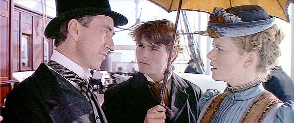 Cyriul Cusack as Danty Duff, urging Joseph Donnelly to even the score with Daniel Christie in Far and Away (1992)