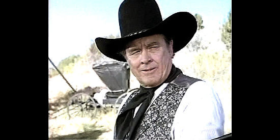 en Johnson as Dick Bogardus, one of Hugh Cardiff's partners in a wild west show in Wild Times (1980)