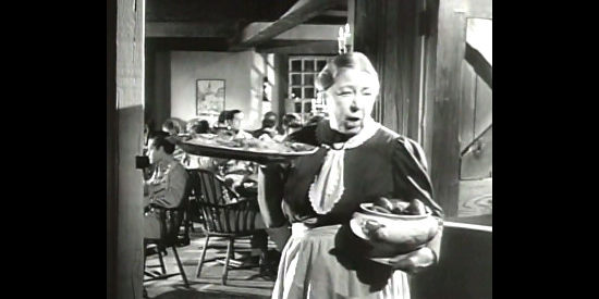 Esther Dale as Mrs. Thompson, working in the tavern Carolyn opens to serve the cadets in Ten Gentlemen from West Point (1942)