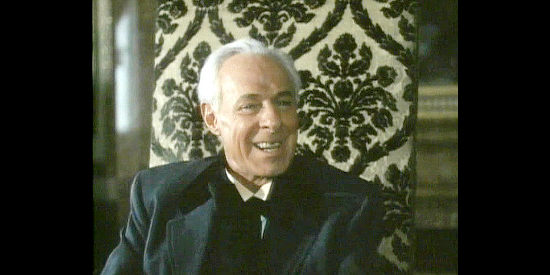 Francis Urry as President Van Buren, admitting he can do little for the Mormons during an election year in Savage Journey (1983)