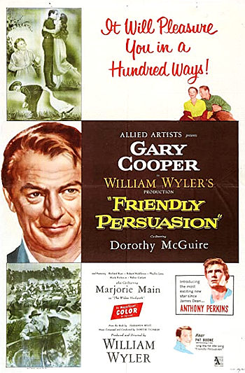 Friendly Persuasion (1956) poster